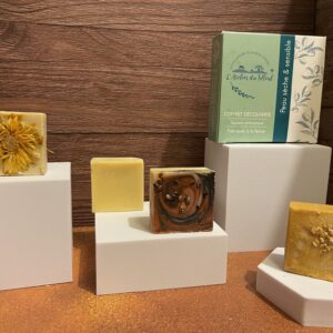 Coffret découverte 4 savons peaux sèches & sensibles