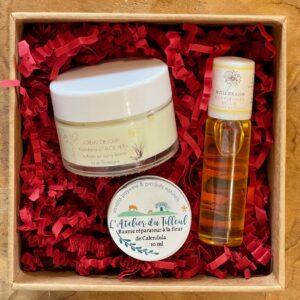 Coffret crème/huile/baume
