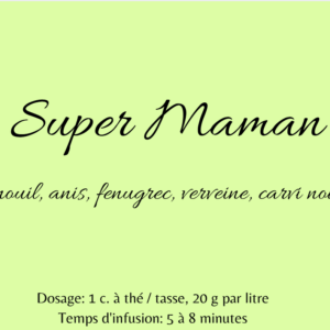 tisane allaitement